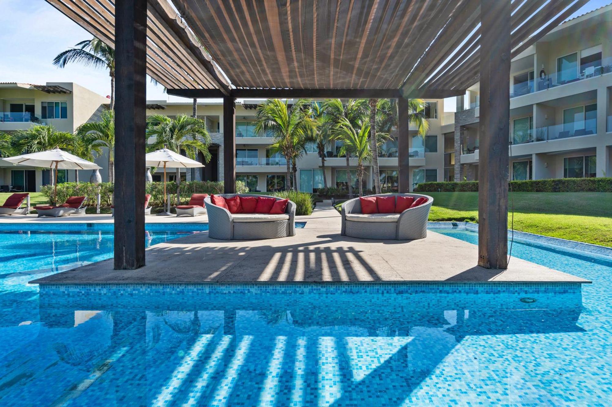 Appartamento Stylish Peninsula Golf 3Br Oasis With Pool Nuevo Vallarta Esterno foto